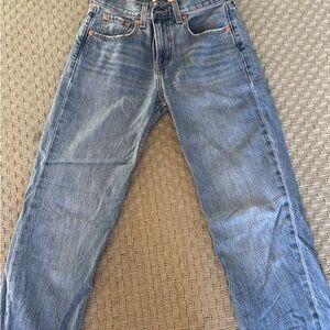 Levi's Light Blue Straight Jeans